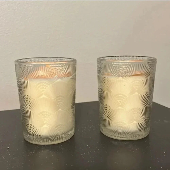 Set of 2 White Tea Citrus Candles | White Candles | Set of Candles | Vintage - Picture 1 of 5